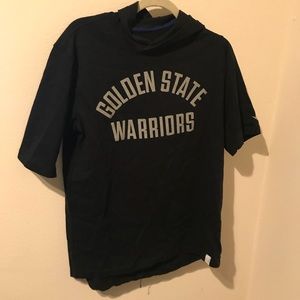 Warriors Nike shortsleeve sweatshirt